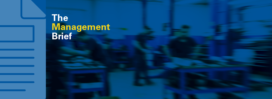 The Management Brief: Lean is about work